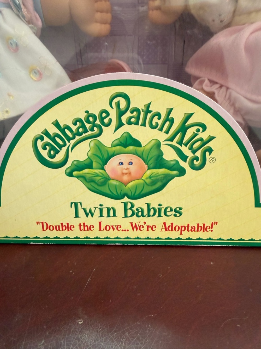 Cabbage Patch Kids Twin Babies Set - Pink & White Outfits NWT - Picture 2 of 10